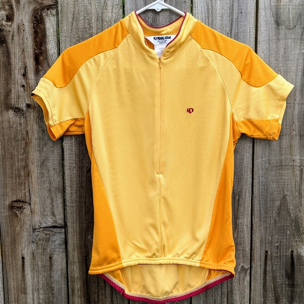 Pearl Izumi Cycling Top Yellow Medium